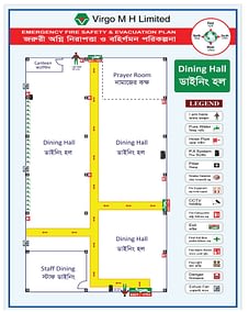 Canteen Area Map